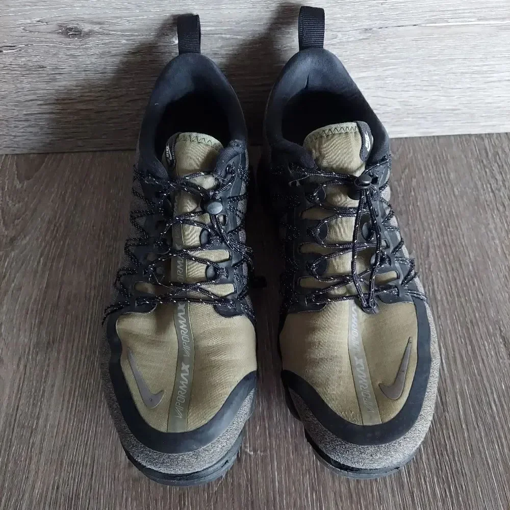 Nike Air VaporMax Run Utility AQ8810-201 'Medium Olive' Size 8